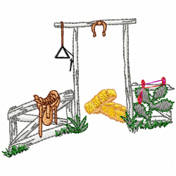 Garden Barriers Embroidery Design 6 Garden Barriers Embroidery Design 6